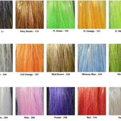 Hareline Senyo's Fusion Fibers Synthetic Fibers & Flash