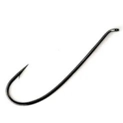 Hooks & Shanks Gamakatsu T10-6H Tapered Salmon Hook Up-Eye - Black