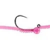 MFC Jig San Juan Worm - Fl. Pink Dirty Flies & Worms