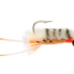 Fulling Mill Shop Flies Sand Flea - White & Gray