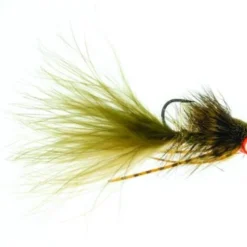 Umpqua Mena's Slider Bugger - Olive/Ginger