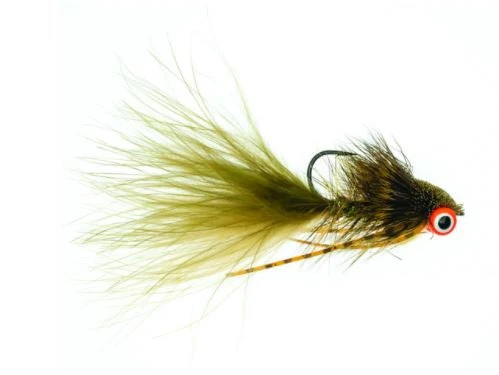 Umpqua Mena's Slider Bugger - Olive/Ginger