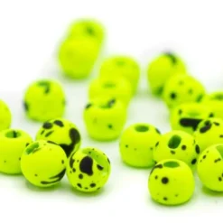 Firehole Stones Speckled Slotted Tungsten Beads