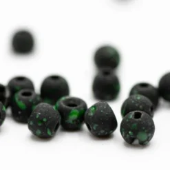 Firehole Stones Speckled Slotted Tungsten Beads
