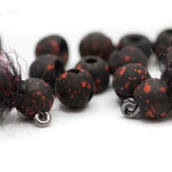 Firehole Stones Speckled Slotted Tungsten Beads