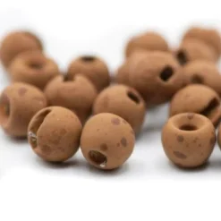 Firehole Stones Speckled Slotted Tungsten Beads