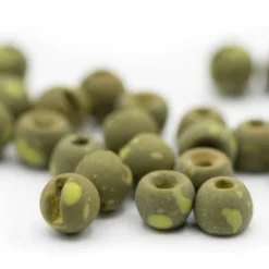 Firehole Stones Speckled Slotted Tungsten Beads