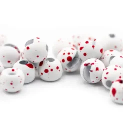 Firehole Stones Speckled Slotted Tungsten Beads