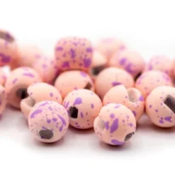 Firehole Stones Speckled Slotted Tungsten Beads