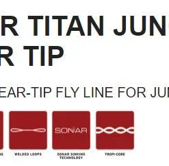 Scientific Anglers Fly Lines Scientific Angler Sonar Titan Jungle Clear Tip Fly Line