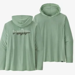 Patagonia Men's Long Sleeve Cap Cool Daily Graphic Hoodie Clothing & Logo Gear