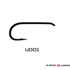 Umpqua U001 Dry Fly Hook - 50 Pack Hooks & Shanks