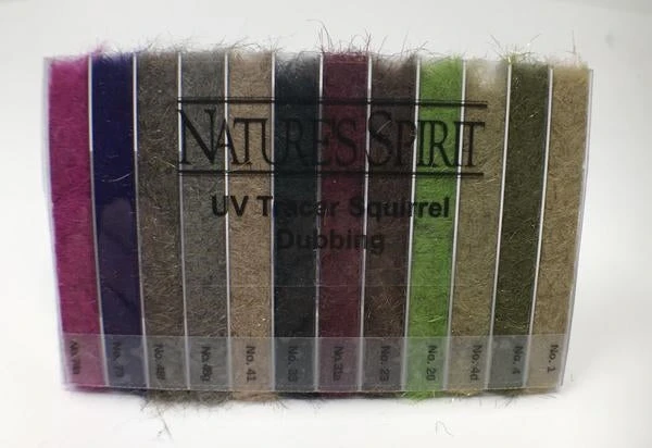 Nature's Spirit UV Tracer Squirrel Dubbing Dispenser 3 Nature's Spirit UV Tracer Squirrel Dubbing Dispenser