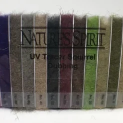 Nature's Spirit UV Tracer Flash Squirrel Dubbing Dispenser