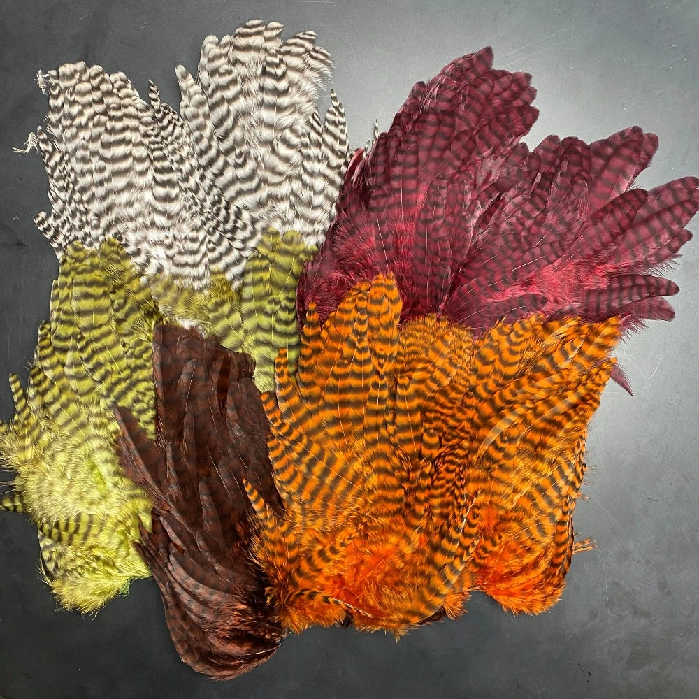 Whiting Bugger Hackle Patch 3 Whiting Bugger Hackle Patch