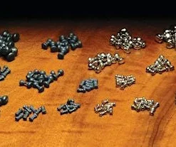 Hareline Lead Barbell Eyes Beads