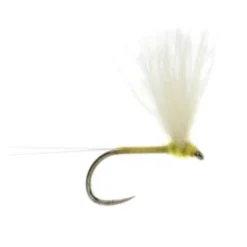 Fulling Mill Shop Flies Weiss' CDC Yellow Sulfer Barbless
