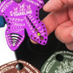 Hareline Hackle, Hook & Bead Gauge