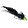 Umpqua Starlite Leech Black/Chartruese