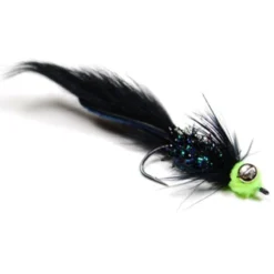 Umpqua Starlite Leech Black/Chartruese
