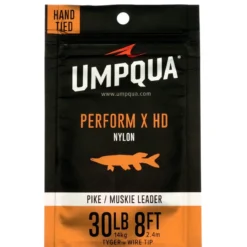 Umpqua Perform X Pike/Musky Leader With Tyger Wire