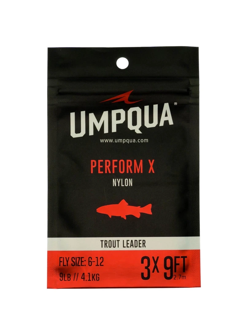 Tippet Leader & Accessories Umpqua Perform X Trout Leader 7.5' 3 Tippet Leader & Accessories Umpqua Perform X Trout Leader 7.5'